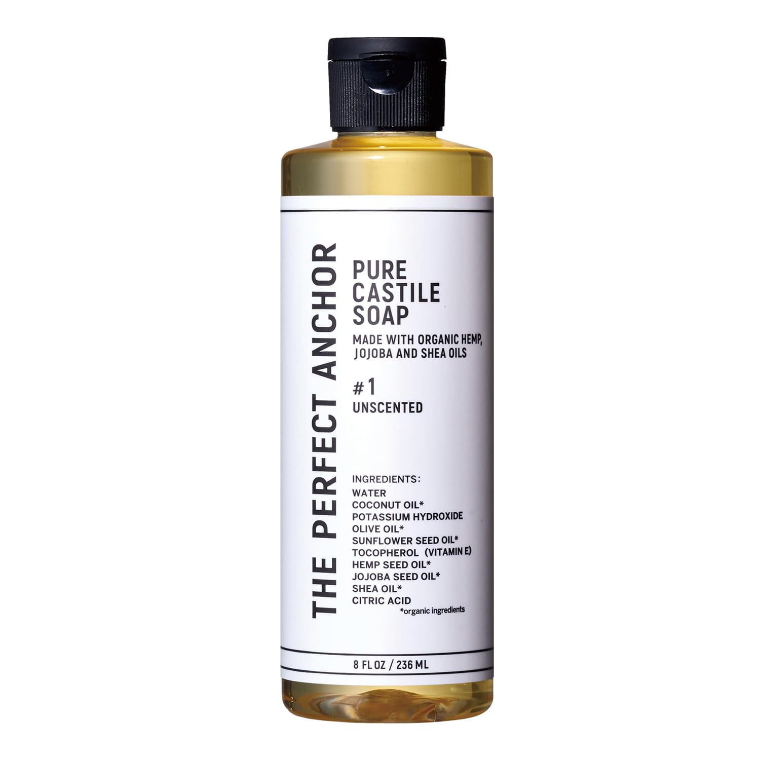 The Perfect Anchor Unscented 236mL Face Wash, Cleansing, Body Soap