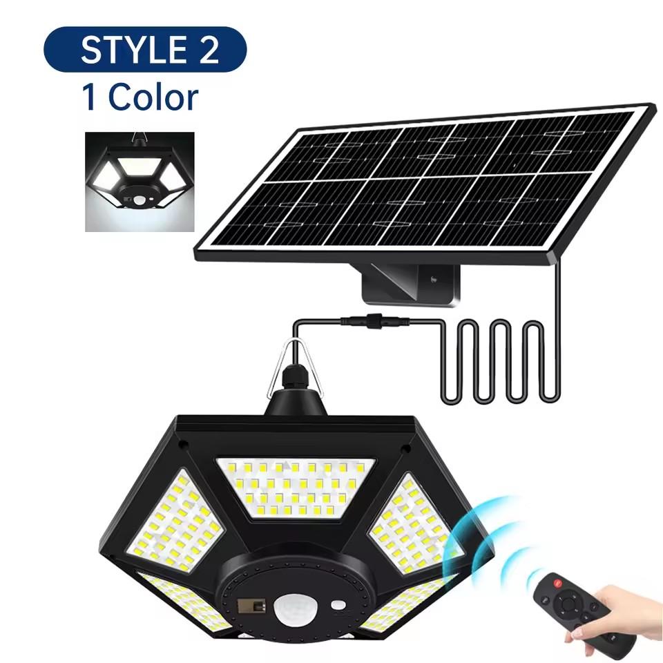

Solar Shed Light Solar Pendant Light Indoor Outdoor 228/180 LED 1000LM 5 Modes with Remote Control for Barn Gazebo Garage LED118 жёлтый