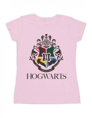 Womens/Ladies Hogwarts Crest Cotton T-Shirt
