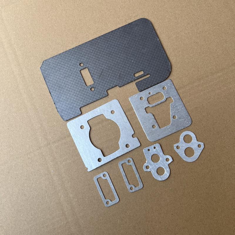 TJ45 Gasket Set For Kawasaki KBL45 TJ45E Trimmer Brush Cutter Cylinder Exhaust Muffler Carb Intake Manifold Carburetor Insulator