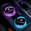 LED Car Interior Cup Holder Mat Coaster Light Drinks Pad for C2 C3 C5 C8 Berlingo Xsara DS3 DS4 DS5 Auto Accessories