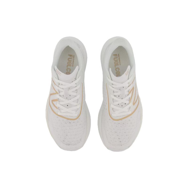 New Balance Women's FuelCell Rebel V3 'White Gold Metallic' Women's Sneakers WFCXMW3