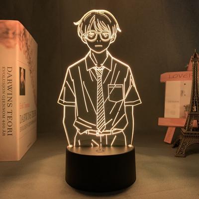 Insomniacs After School Night Light Nakami Ganta Figure LED Bedside Lamp for Fans