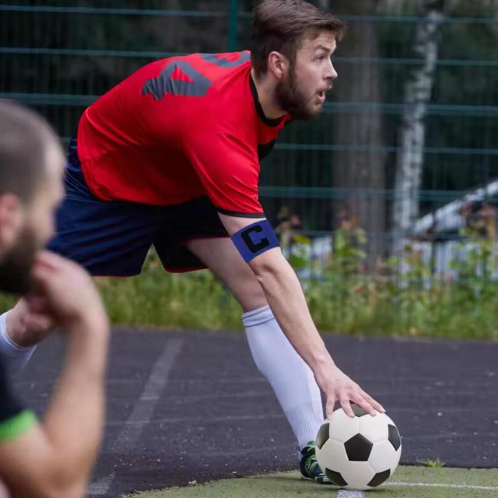 Captain Band Football Captain Armband Adjustable Elastic Sportsperson Protection Bands Breathable Arm Band Match Supplies