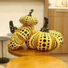 Nordic Creative Polka Dot Pumpkin New Home Decoration Halloween Tree Hanging Plush Toy Throw Pillow Cartoon Funny Doll