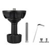 Professional 75mm Aluminum Fluid Head Tripod Half Ball Flat To Bowl Adapter Screw Mount For DSLR Camera Photography