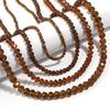 3 4 6 8 10mm Deep Brown Faceted Crystal Beads Glass Beads Loose Spacer Bead For Jewelry Making DIY Bracelet Necklace Accessories