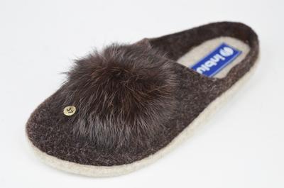 Slippers Women Inblu P26X 37 Brown Felt