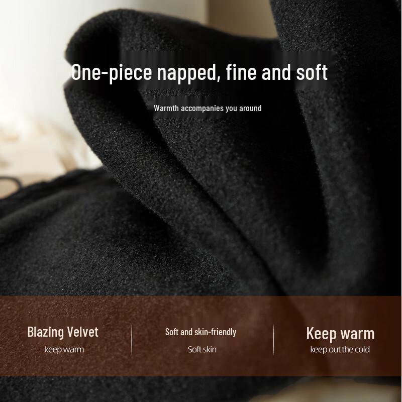 Yiyang Women's 2025 Winter Fleece-Lined Black Skinny Jeans