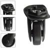 2Pcs Trolley Casters Replacement Heavy Duty Roller Wheel for Luggage Box Suitcase 360 Degree Swivel Kit SilentWheel