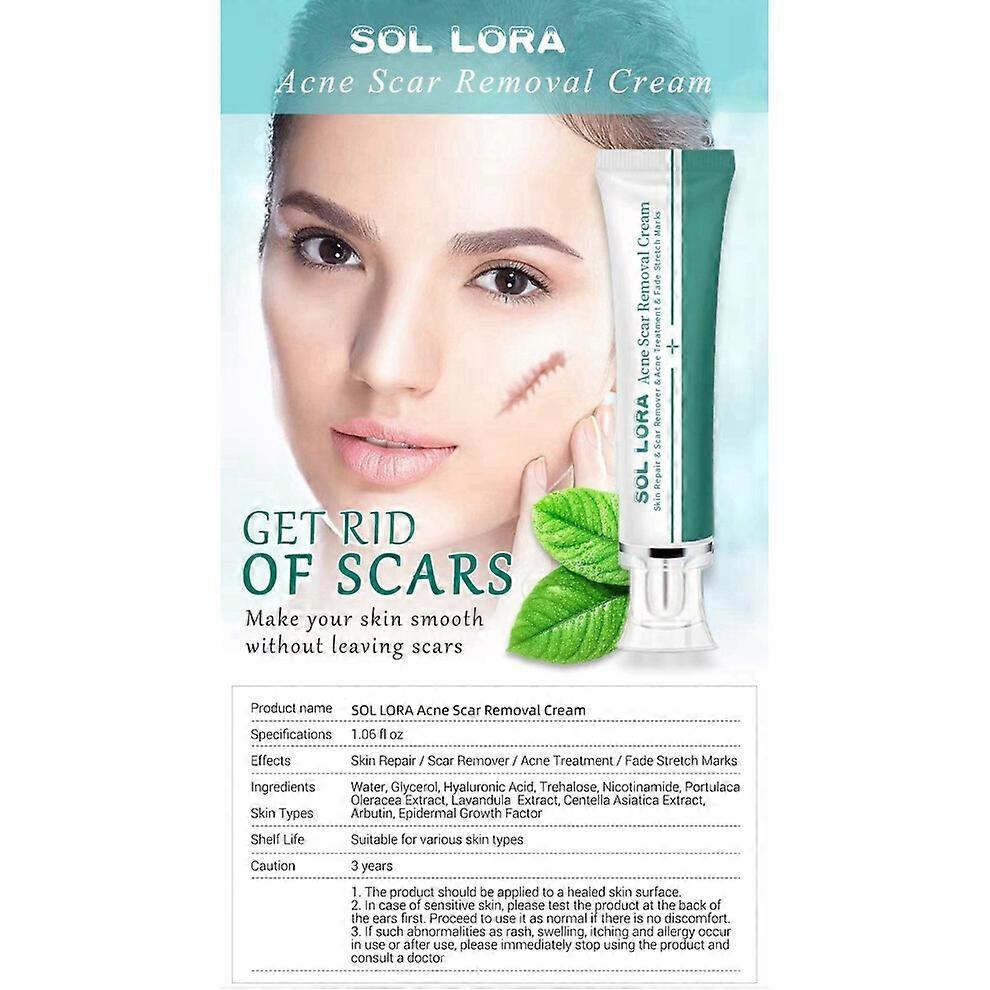 Scar Repair Cream for Acne Scars, Stretch Marks, Burns & Post-Surgery - Skin Healing Ointment