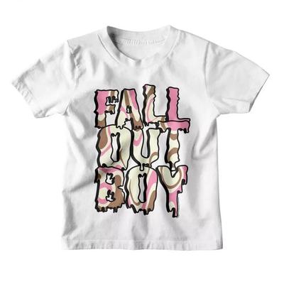Fall Out Boy Neopolitan Logo T Shirt