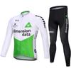 Long Sleeve Cycling Jersey Set Quick Dry Breathable Bike Shirt Men Women Kids Season