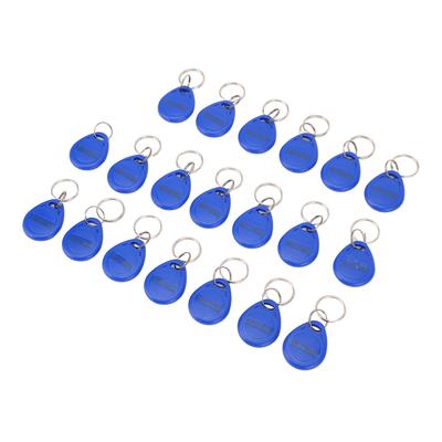20PCS Writable Key Fob 13.56MHz Token Key Tags Keyfobs for Access Control System Elevator Attendance System