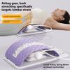 Back Stretcher Pillow Waist Massage Neck Lumbar Support Massager Yoga Spine Correction Pillow Herniated Disc Pain Relief Relax