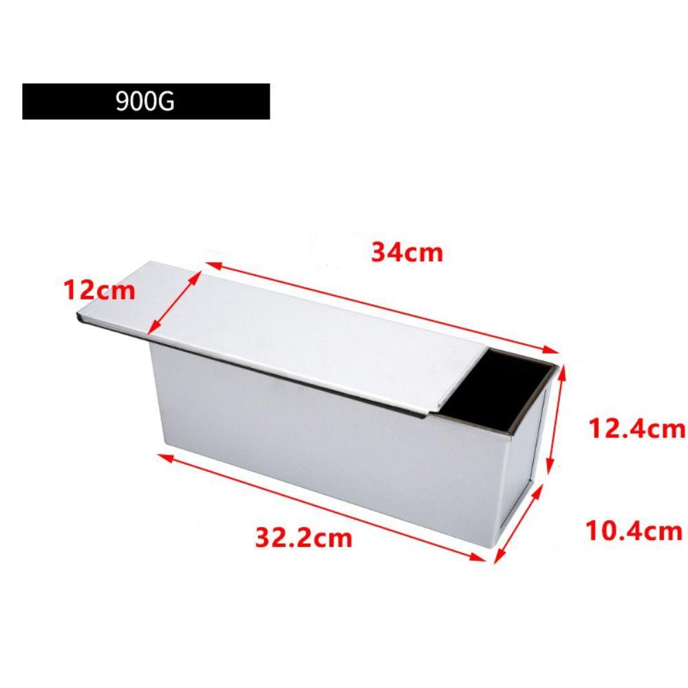 250g/450g/750g/900g/1000g Forma na bochník z hliníkové slitiny s nepřilnavým povrchem, pečicí nástroj, forma na dort