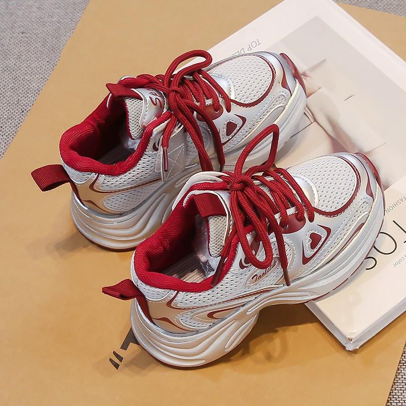 

Jiwangfeng girls sports shoes 2025 autumn and winter new thermal shoes children s velvet dad shoes boys shoes winter 31 [Inner length 19CM]