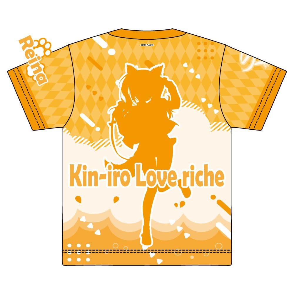Loveriche Reina Kira Original Full Graphic Dog Kin'iro T-Shirt Ver.
