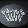 Cute Smiling Face 304 Stainless Steel Angled Spoon
