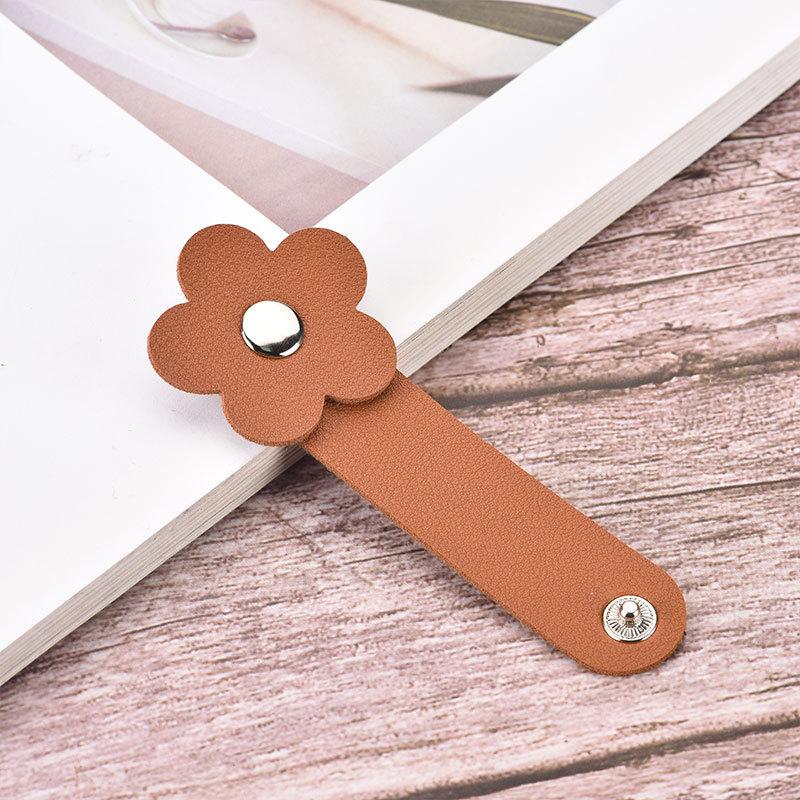 1PC Data Cable Winder Headphone Charging Cable Storage Organization Cable Protector Fruit Flower Cable Winder Cable Organizer