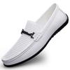Spring foot cover Doudou shoes driving shoes spring flat bottom loafer small leather shoes large size casual shoes