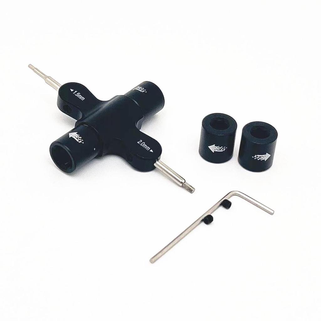 Hexagon Socket Wrench (1.5mm/2.0mm) with Quick Release Sleeve for Drone Repair
