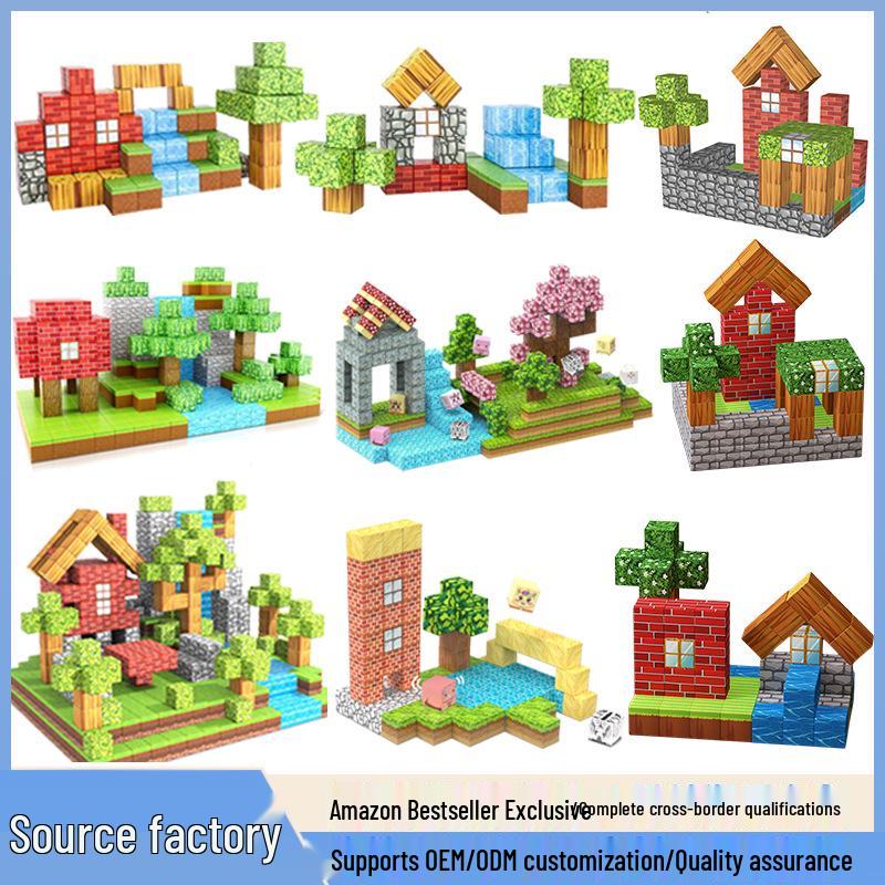 My Forest World Magnetic Cubes: Educational STEM Building Blocks