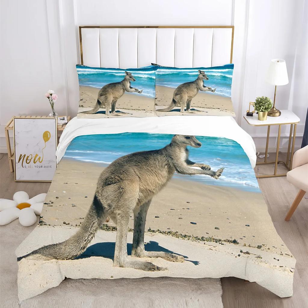 Comforter Cute Cat Bedding Comforter Set King Size For Kidsteens Boys Girls Animal Pet Theme Bed Set + S Bedclothes