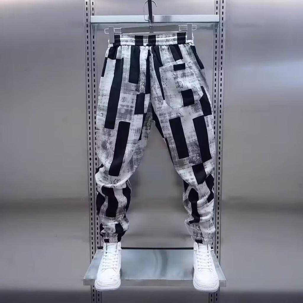 Hip Hop Street Široké Haremky Joggingové Tepláky Pánské Oblečení Streetwear Ležérní Kalhoty Pánské Oblečení