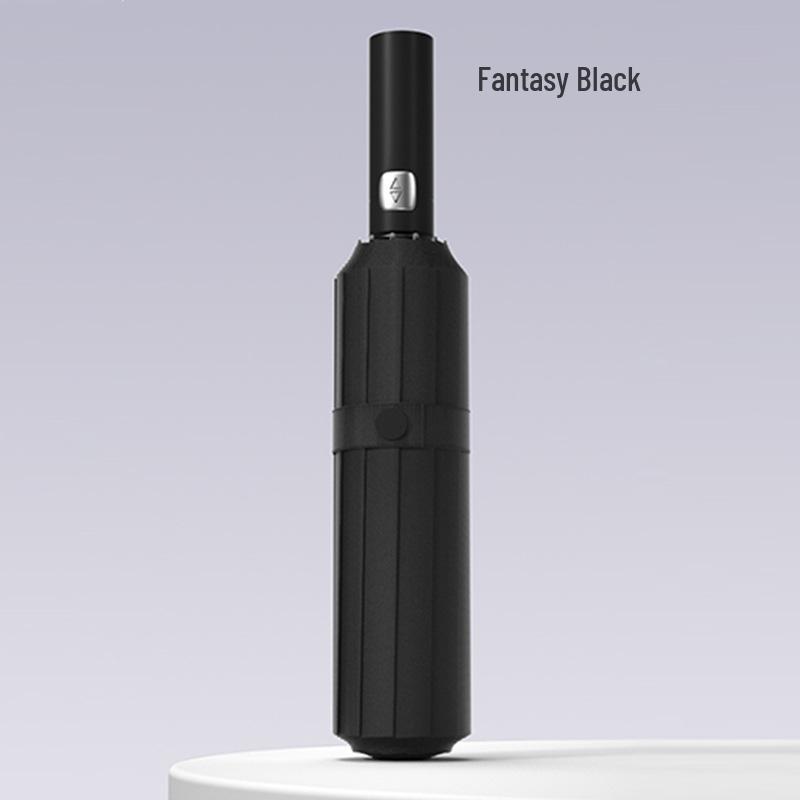 Fully Automatic Dual-Use Umbrella: 24 Ribs, Reinforced Black Glue Sunshade, Large Sun & Rain Protection, Supermarket Best Seller