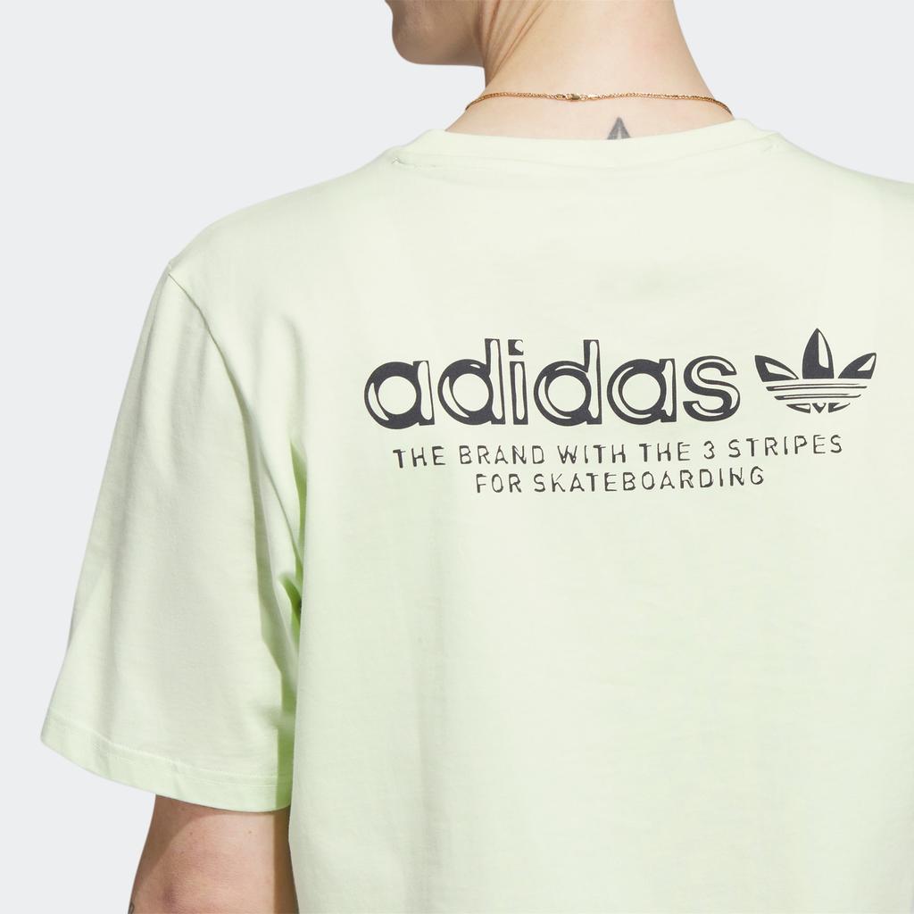 Adidas Originals Trefoil Logo Sporty Loose T-Shirt Men Tops Acid-Lime-Green HS3029