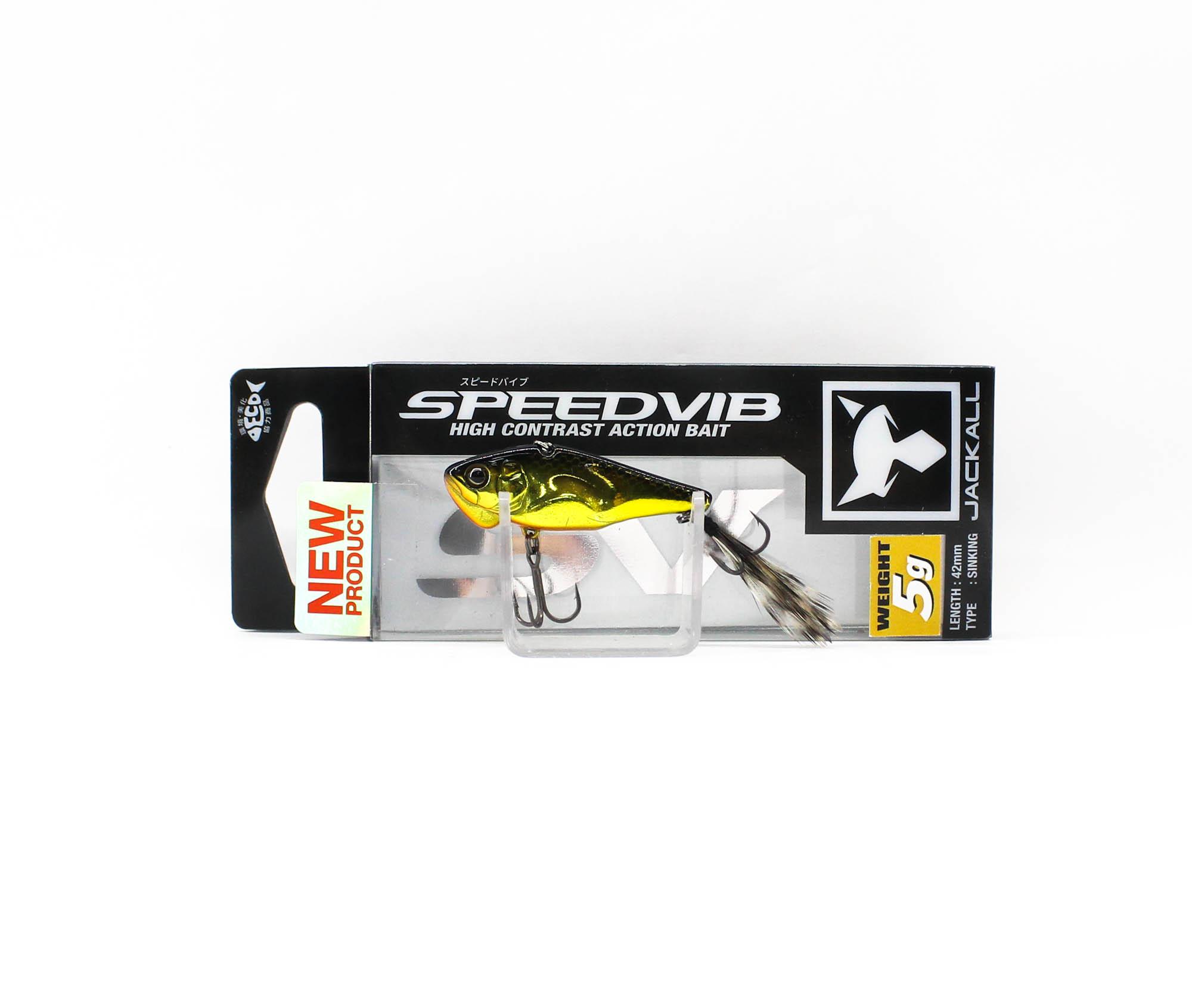 

Jackall Speed Vib 5 grams Vibration Lure Reaction Gold Black (6099)