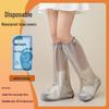 Disposable Waterproof PE Shoe and Boot Covers (10 Pairs)