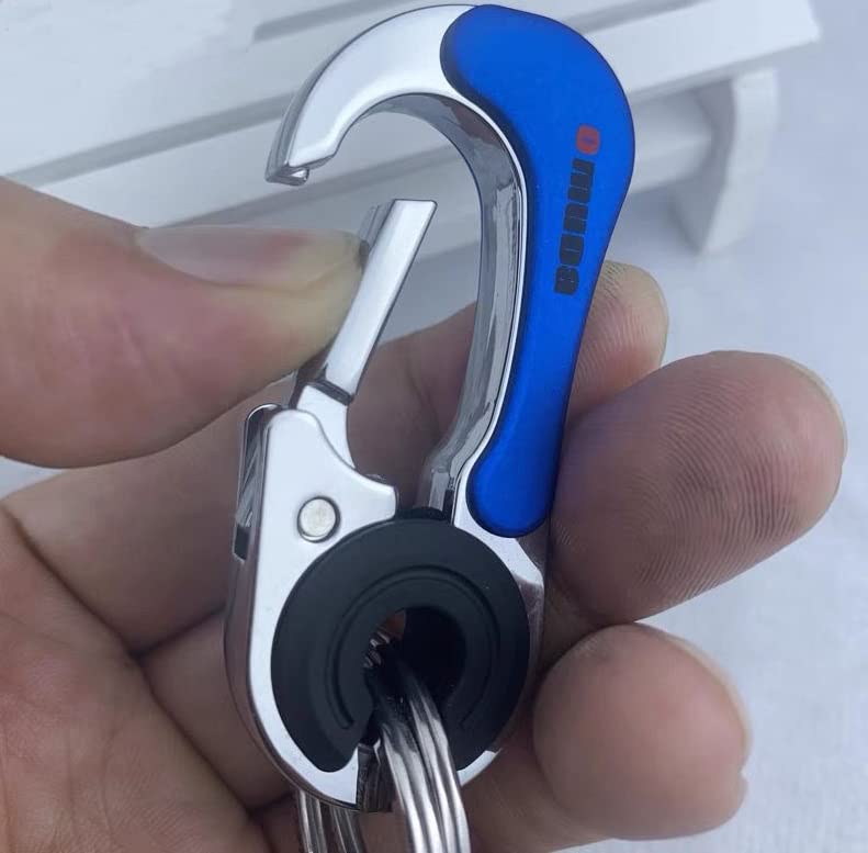 Keychain Fashion Hardware Easily attaches to foreign car keychains to prevent them from falling [AIXUAN] - off. (Type 7)