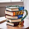 Reading Mug Book Coffee Cup Literary Themed Water Container For Best Friends Birthdays Teachers School Family Holidays