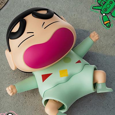 Crayon Shin Chan Dynamic Dynamic Super Vitality Series Blind Box Clockwork Doll Collectible Wind-Up Toy Desktop Decoration