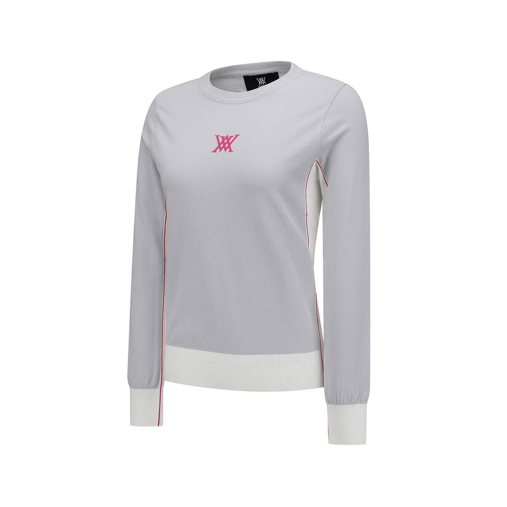 ANEW GOLF Women Fa Round Sweater_Gr