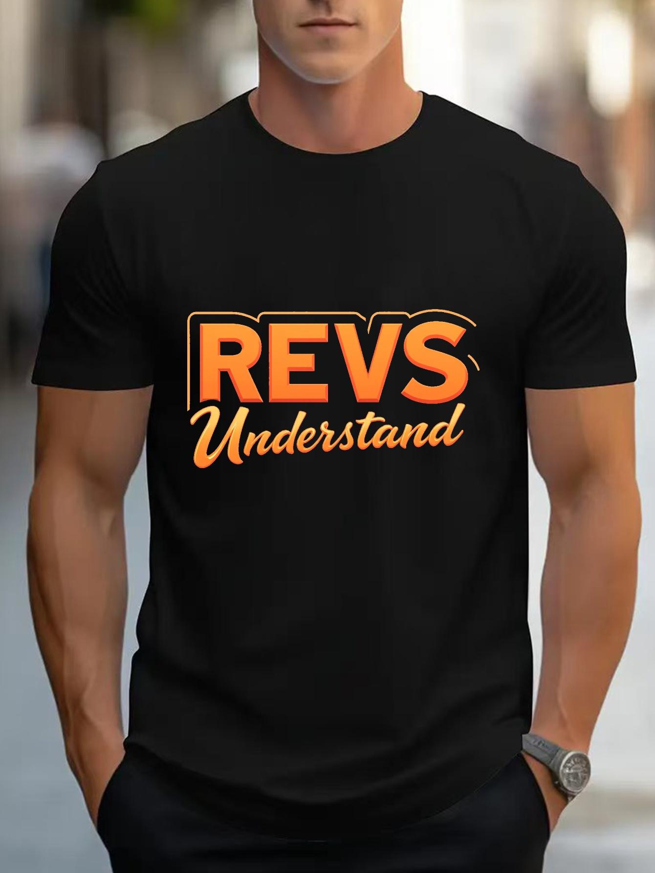 6301 Cotton Blend T-shirt - REVS Understand Graphic Print L