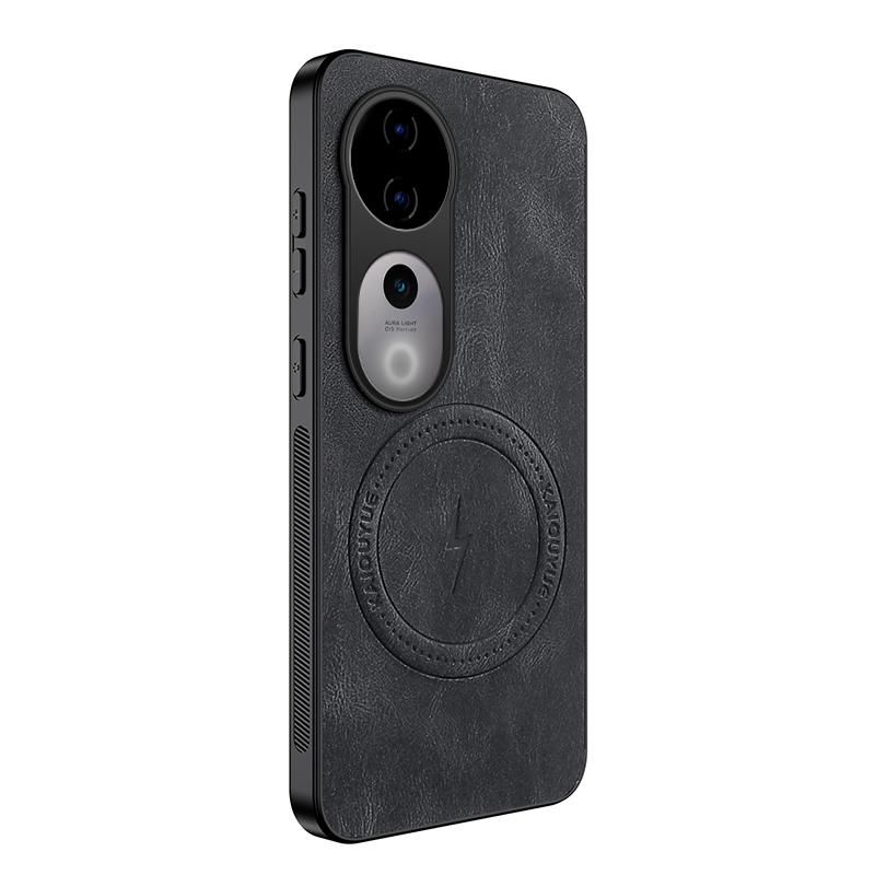 For Vivo V40 New Style Leather Phone Case For Vivo V40 Pro For Magsafe Magnetic Wireless Charge Cover For Vivo V40 Pro Shell