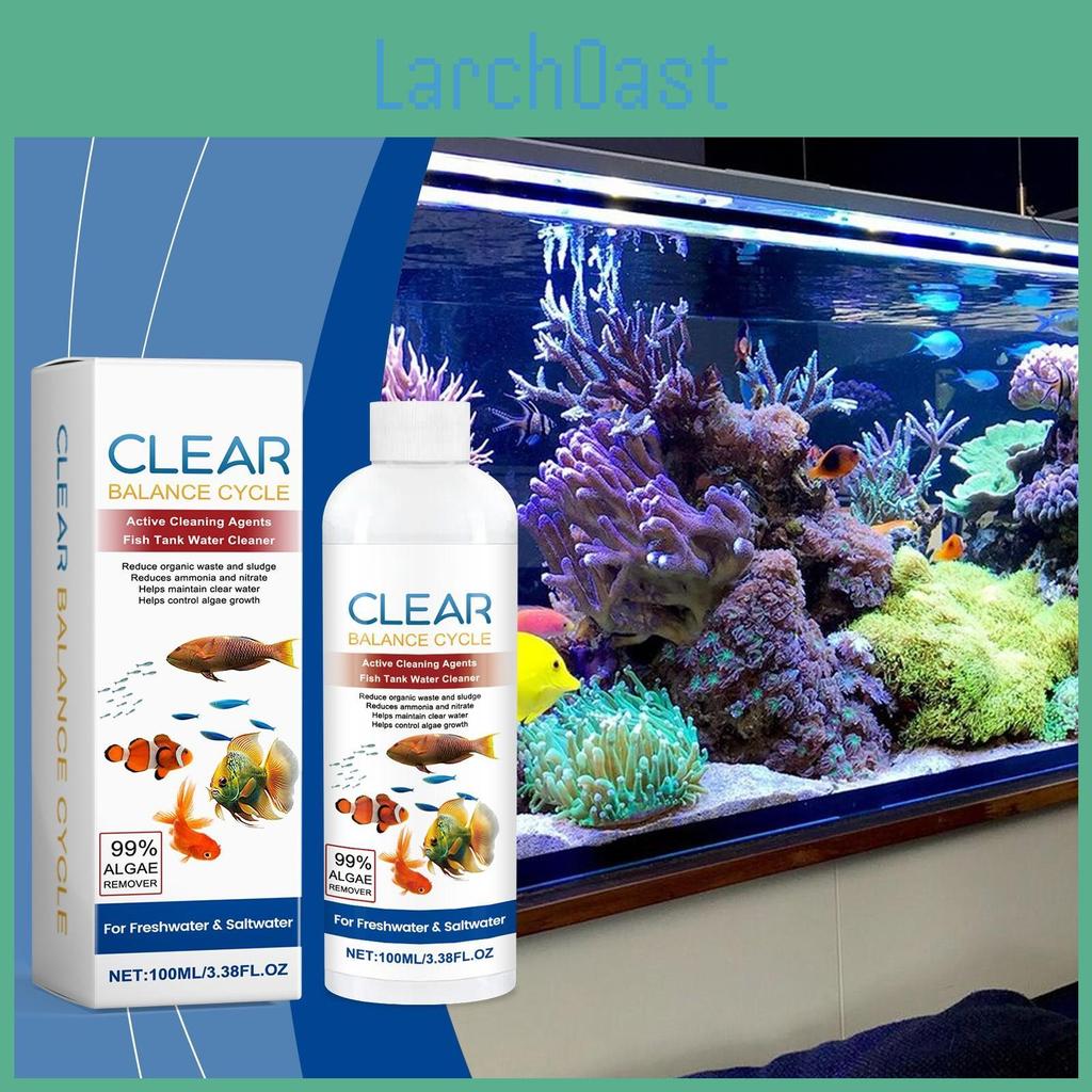 Clarifier Tank Cleans Fish Water Fish Tank Stains And Sludge To Make The Water Clear And Control Growth 100ml