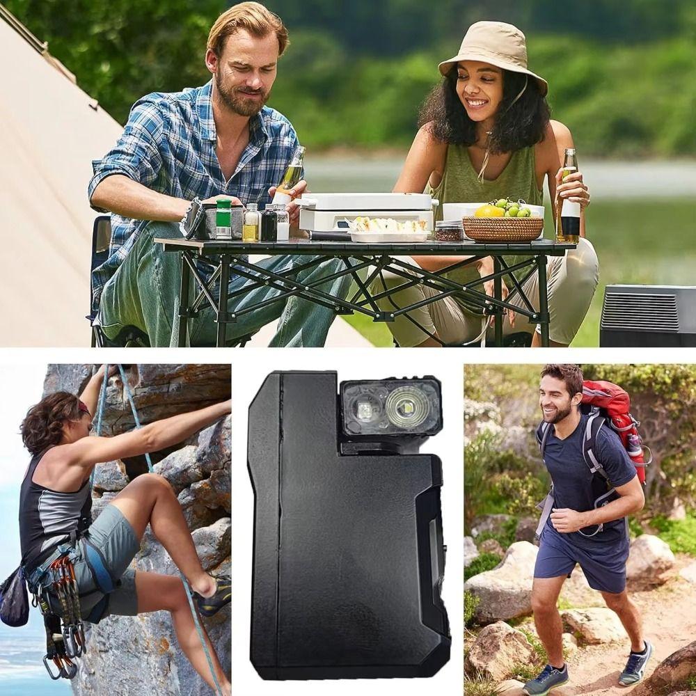 Mini G5 Rechargeable Keychain Flashlights Ultra Bright with 180° Rotation & Dual Light Work Light Camping Lantern for Outdoor
