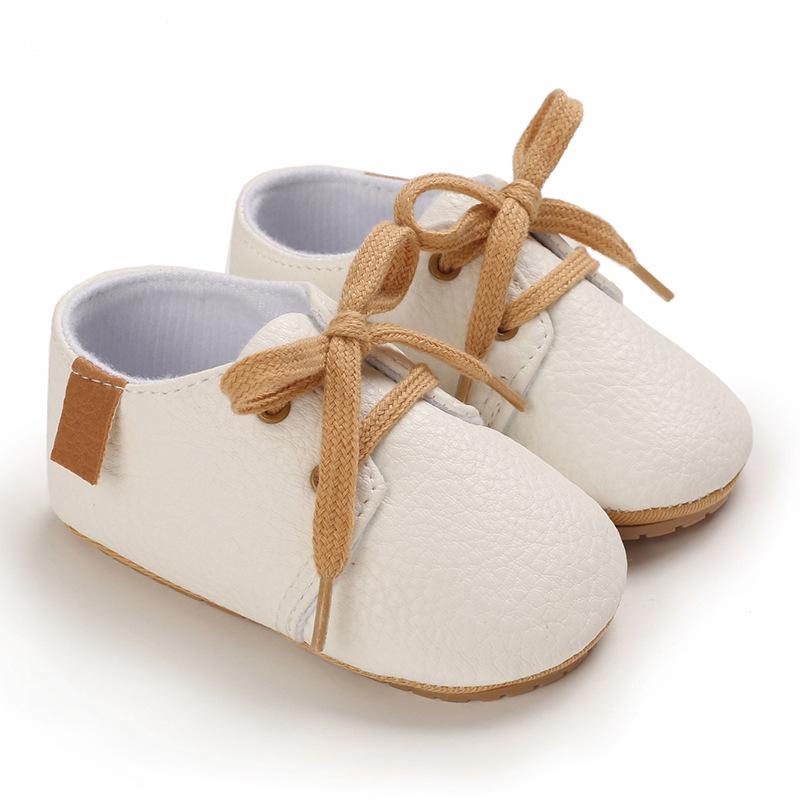 Soft Sole Leather Baby Shoes for Infants/Toddlers - Unisex Spring/Autumn Indoor/Outdoor Walkers