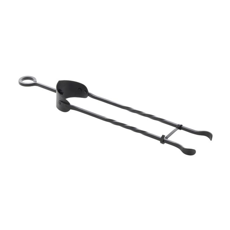 Leecroft Eye Coal Tongs 18'' Black