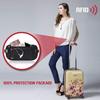 Reise-Geldgürtel Schlanker Passhalter RFID-Blockierende Reisetasche zum Schutz von Bargeld Kreditkarten und Reisedokumenten