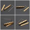 5 String Basses Nut Adjustable Brass Roller Nut for Electric Acoustics Basses