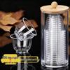 UOSO Disposable Heat-Resistant Plastic Teacups