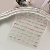 1pc Colorful Bow Ribbon Bowknot Nail Sticker 3D Mini Nail Appliques Adhesive Decal Nail Charms Nail Art Manicure Decorations DIY