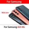 Back Rear Cover For Samsung A04 A04S A04E A23 4G 5G Battery  Housing Battery Back Cover With Camera Glass Lens