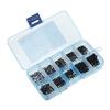 1000 Teile/satz M1 M1.2 M1.4 M1.7 Mix Pa Kopf Micro Schrauben Rundkopf