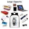 Backpack, with Multiple Organizational Compartments, Fits 15.6 Inch Notebook, for Travel, Teen, Business Work P2525